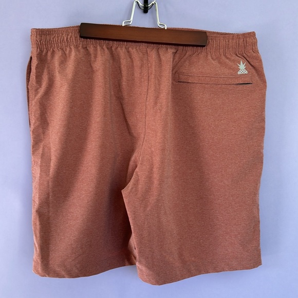 Chubbies Gym Swim Hybrid Short Heather Red - Picture 3 of 5